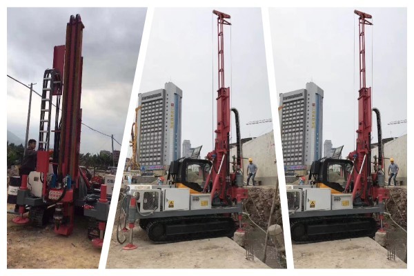 Hydraulic Variable Speed Crawler Type Anchor Drilling Rig for Geological Prospecting in Palestine