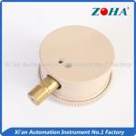 No Explosion Micro Pressure Gauge , Aluminum Negative Pressure Gauge