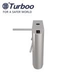 24V 50W Tripod Turnstile Gate Waist Height 304 Stainless Steel Access Control