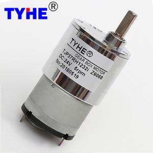 Quality Low price 37mm gearbox 12 volt 24 volt 5v 12v 24v high torque low rpm 3nm 1 watt 2w 3w 5kg 2nm dc gear motor wholesale