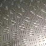 201 304 316L Anti Slip Checkered Stainless Steel Sheet
