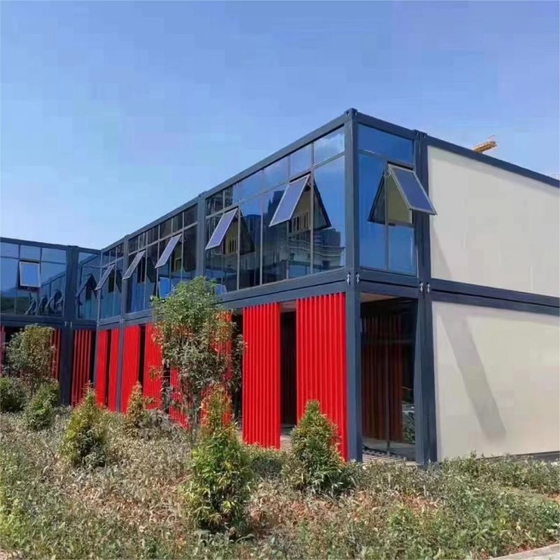 Direct Light Steel Villa Prefab House with Modern Design and Online Technical Support