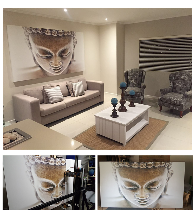 Wall Mural Printer Effect