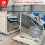 Vibrating Inclined Screen Extrusion Cow Dung Dewatering Machine