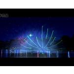 Stainless Steel Water Screen Show / 3d Water Projection CE RoHS Approved