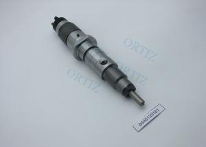 Quality Portable BOSCH Common Rail Injector Black / Silver Color Steel Material 0445120161 wholesale