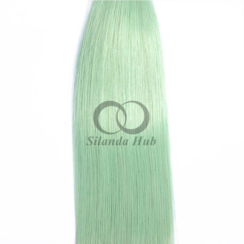 #T1B/Green Straight Remy Human Hair Bundles Sew In Weave Bundles Brazilian Bundle Deals