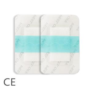 Quality Adhesive Disposable Transparent Film Dressings 10*10cm Antibacterial Antitear wholesale