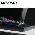 60'' 1800mm 3 Side View Living Room Electric Fireplace No Heating