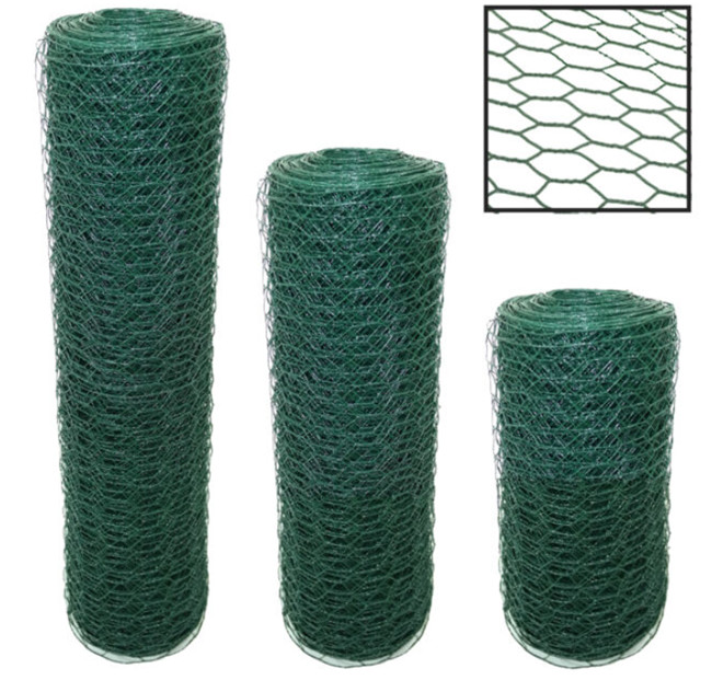 Vinyl Coated Straight Twist Hexagonal Wire Netting For Chicken