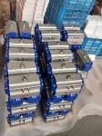 90 degree pneumatic rotary actuator double and single effect