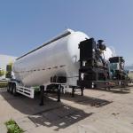 Bulk Cement/Fly Ash/Flour/Powder Material Transport Tank Semi Trailer 40/45cbm
