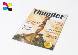 China Business Custom Magazine Printing Glue Binding Book With Coated Paper 128gsm on sale