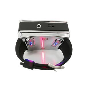 Quality 1600mah Acupuncture Laser Therapy Wrist Watch For High Blood Pressure Blood Sugar wholesale