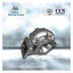 Two Outlet M16 T- RH133 Turbine Housing For Radial Flow Turbocharger