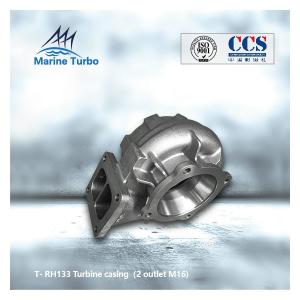 Quality Two Outlet M16 T- RH133 Turbine Housing For Radial Flow Turbocharger wholesale