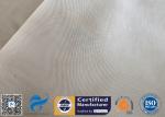 800℃ 600g Brown High Silica Cloth Fiberglass Fabric For Fire Blanket