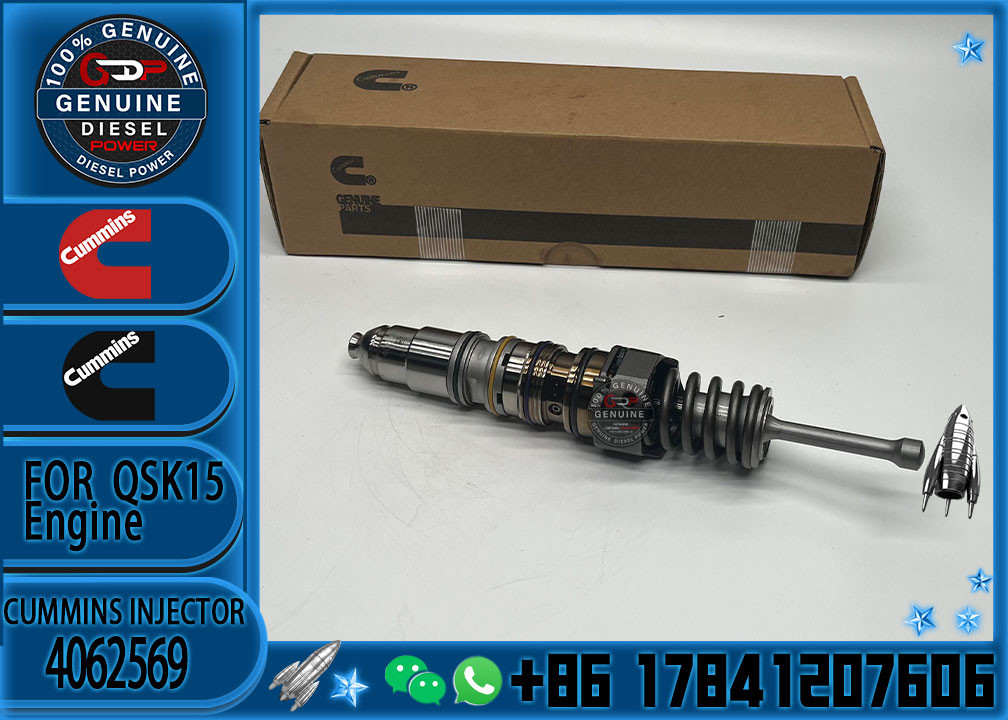 Original Common Diesel injector 4062569 4088723 4928260 4010346 4928264 For QSX15 ISX15 Engine