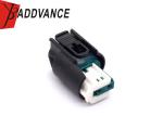 TE 2 Pin Black Waterproof Sealed Auto Connector 9-967644-1 For BMW Wiring