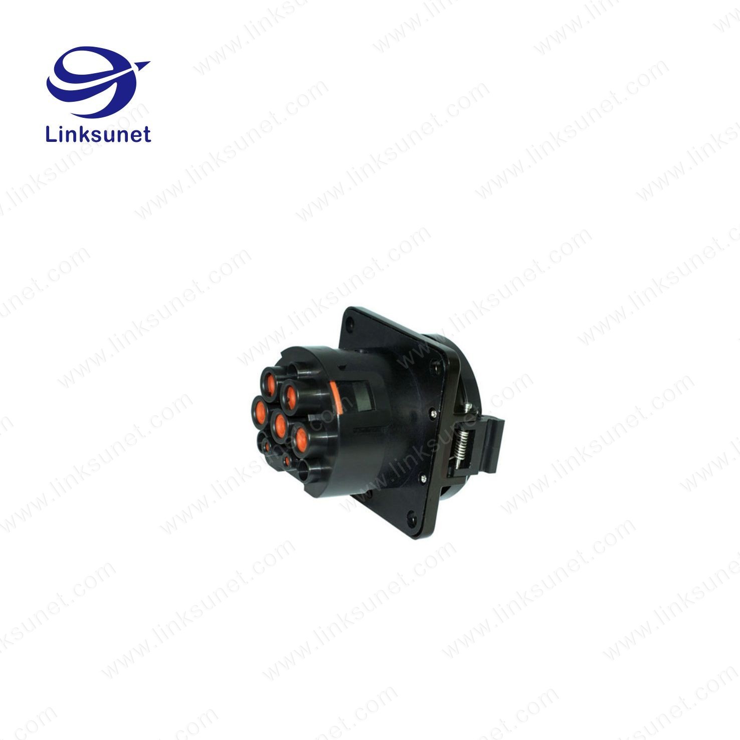Waterproof USB 2.0 4P Injector Wiring Harness High Flex Cable Connector For Marine