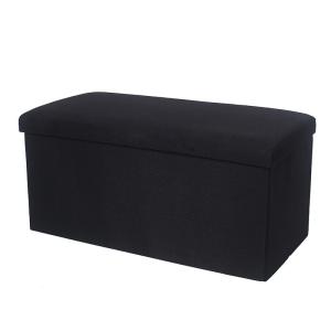Quality Padded Seat Linen Storage Boxes Storage Ottoman Cube 30*30*30cm wholesale