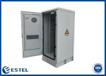 RAL7035 IP55 Outdoor Rack Cabinet Galvanized Steel Powder Coating