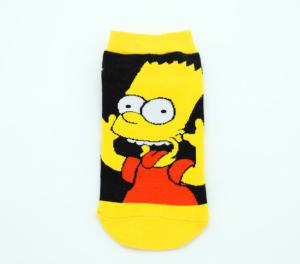 Quality Popular Cartoon Patterned Ankle Socks , Jacquard Logo Childrens Ankle Socks wholesale