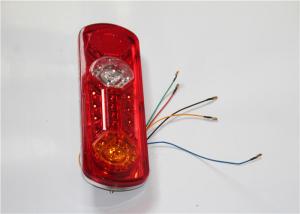 Quality Compact Led Trailer Brake Lights , 12PCS Leds Flush Mount Motorcycle Tail Lights wholesale