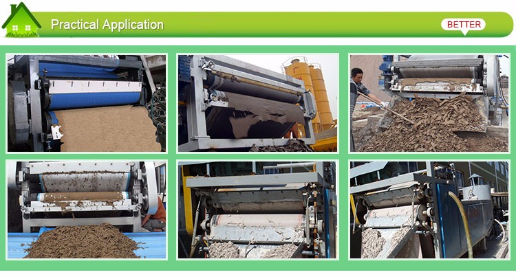 Automatic Belt Filter Press For Continuous Solid Liquid Separation In Hotels