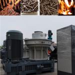 Robust 380v Sawdust Pellet Machine 10-20% Moisture Content