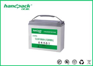 Quality Long Cycle Time Lithium Iron Phosphate Battery 12V , LiFePO4 Battery Pack Eco Friendly wholesale