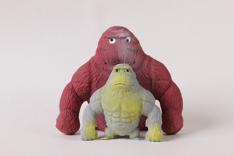 Children's Pinch Toy Gorilla Vent Pinch Slow Rebound Toy Decompression Sand Molding Soft Glue
