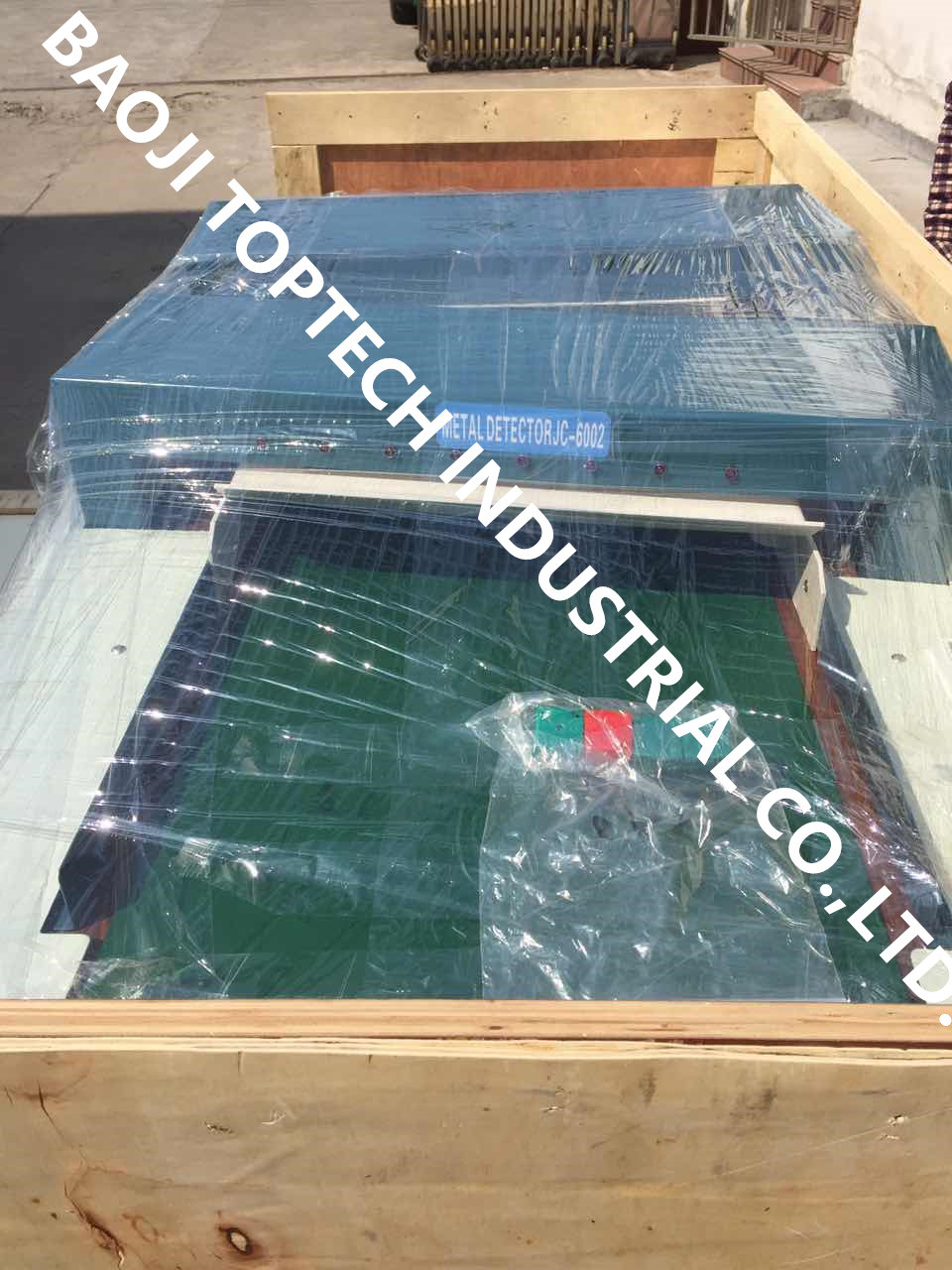 needle detector JC-600 auto conveyor model( double head) for garments,cloths,shoes,toys inspection
