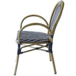 Non Perishable French Bistro Rattan Garden Dining Chairs