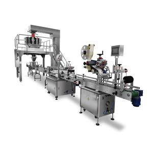 Quality SS304 20 Bottle / Min Plastic Jar Packing Machine wholesale
