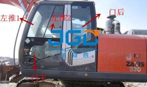Quality Excavator Cab Glass ZAX330 Windshield Door Windows Front And Rear Glass wholesale