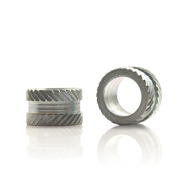Stainless Steel Passivated M3 Heat Set Inserts High Accuracy with RoHs
