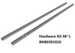 High Strength Tool Crib Cage , Steel Mesh Storage Cages 96” Long X 36” Deep X 96