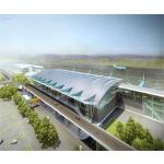 Prefabricated Light Steel Building Aircraft Hangar Light Weight With Good