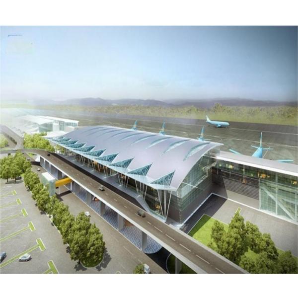 Prefabricated Light Steel Building Aircraft Hangar Light Weight With Good