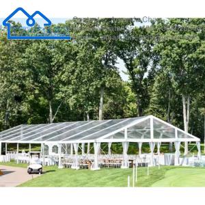 Quality Outdoor Transparent Waterproof PVC Custom Size Aluminium Alloy Tent For Wedding ，Party wholesale