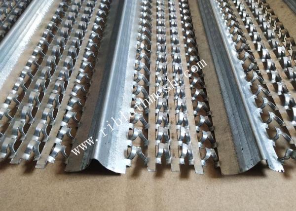 3.39kgs / M2 0.4mm High Ribbed Formwork 20mm Rib Height 2.5m Length For