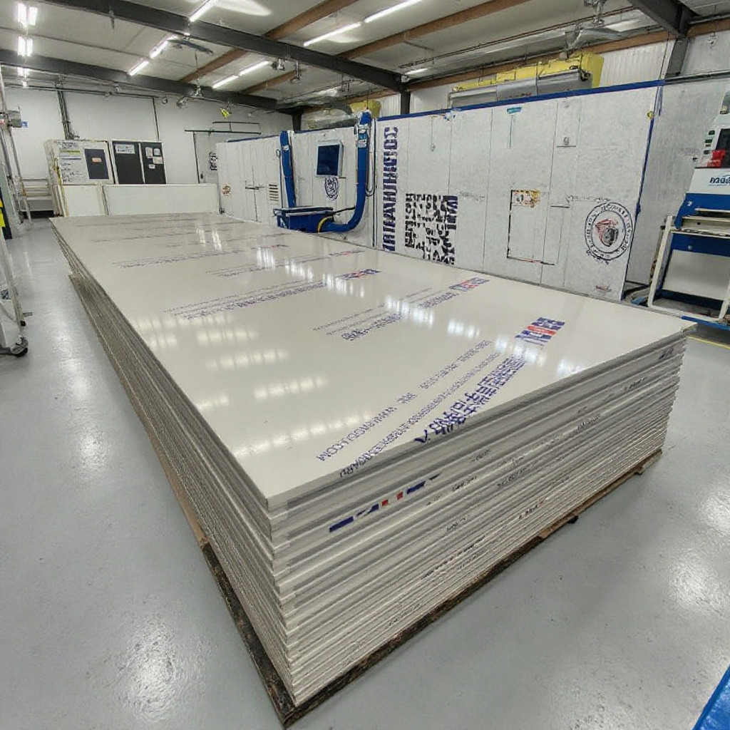 Four Sides Frame Rockwool Cleanroom Sandwich Wall Panel