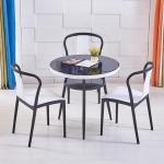 Anti Skid Tempered Glass Top Center Table For Living Room / Coffee Bar
