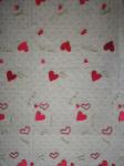 Red Tulle Mesh Eco Friendly 49 Inch Colored Embroidery Fabric