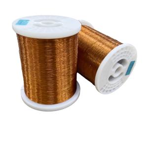 Quality RoHS Certified Enamel Insulated Copper Wire with Copper Conductor Natural Red Green Color Variations wholesale