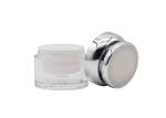 Luxury Acrylic 50g Cosmetic Cream Jar Containers Customizable 30g