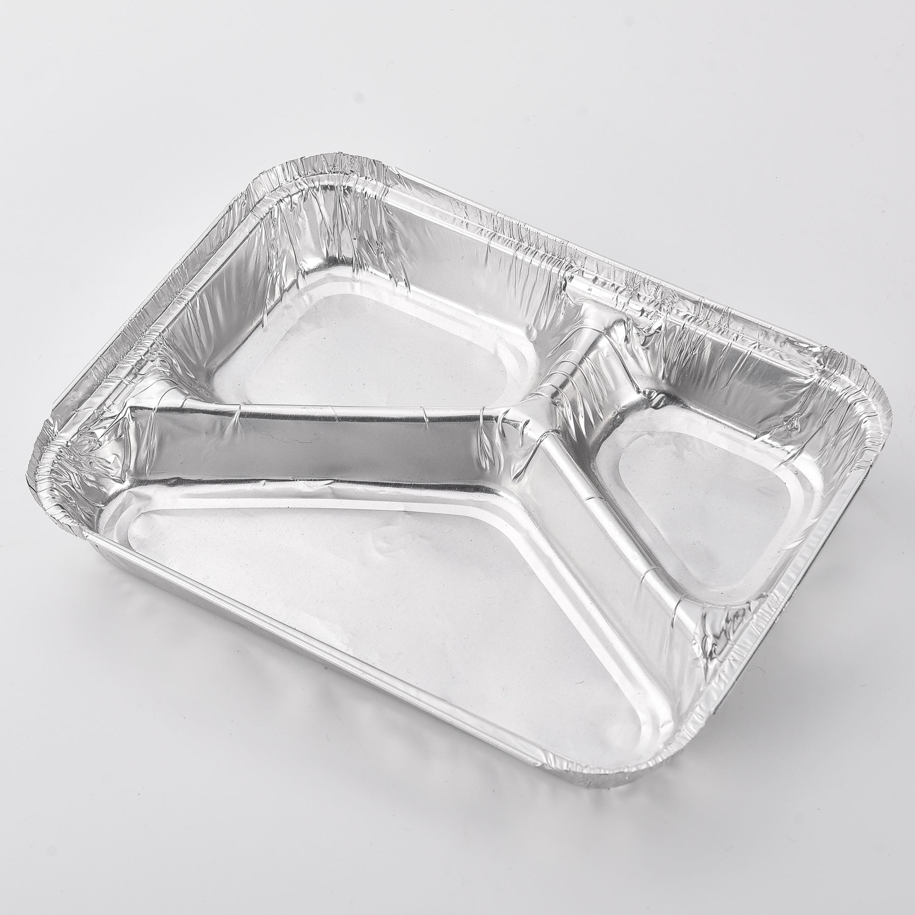 Alloy 8011, Disposable Environmental Protection Household, Compartments Aluminum Foil Container Tray