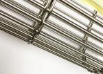 9.5mm Crimped Stainless Steel Architectural Mesh Plain Woven Wire Cable Mesh