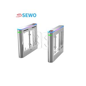 Quality Dazzling Swing Barrier Turnstile Anti Collision Pedestrian Turnstile Gate Access Control wholesale